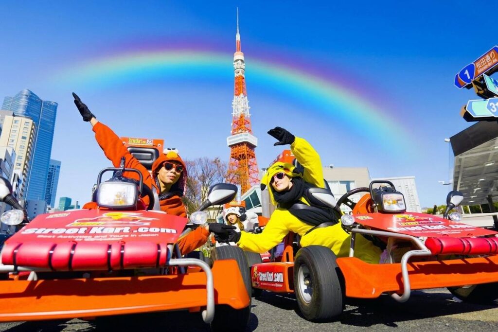 tokyo go kart tour