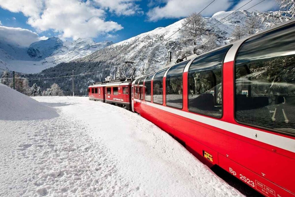 Bernina Express Panoramic Windows