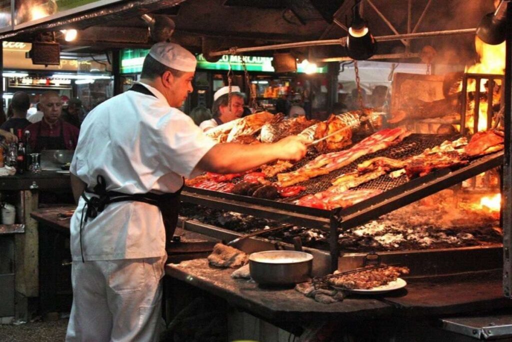 asado in san telmo, buenos aires
