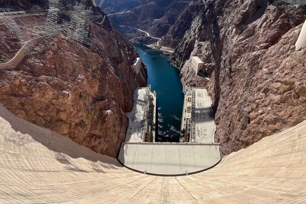 On The Top Of The Hoover Dam