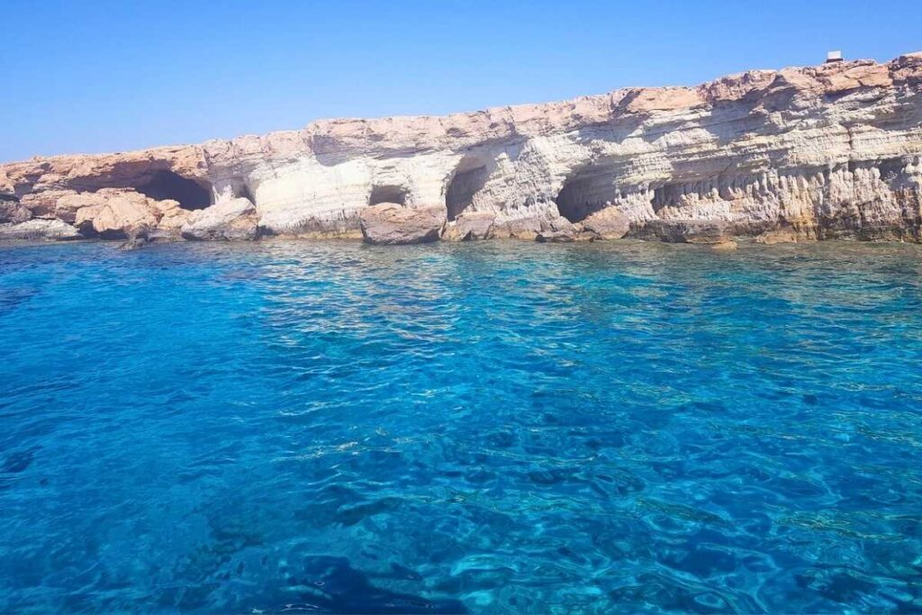 Scenic sail along Cape Greco