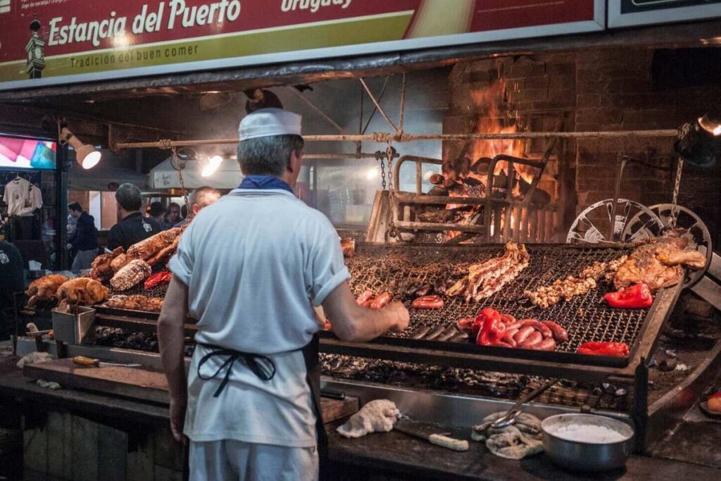 Montevideo in One Day: A Walking Itinerary From the Port to the Rambla 7 parrilla restaurant in montevideo, mercado del puerto