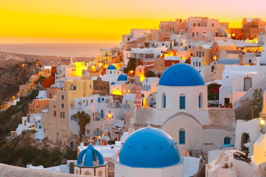 Oia and the Sunset