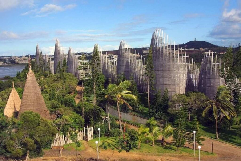 tjibaou cultural center noumea new caledonia